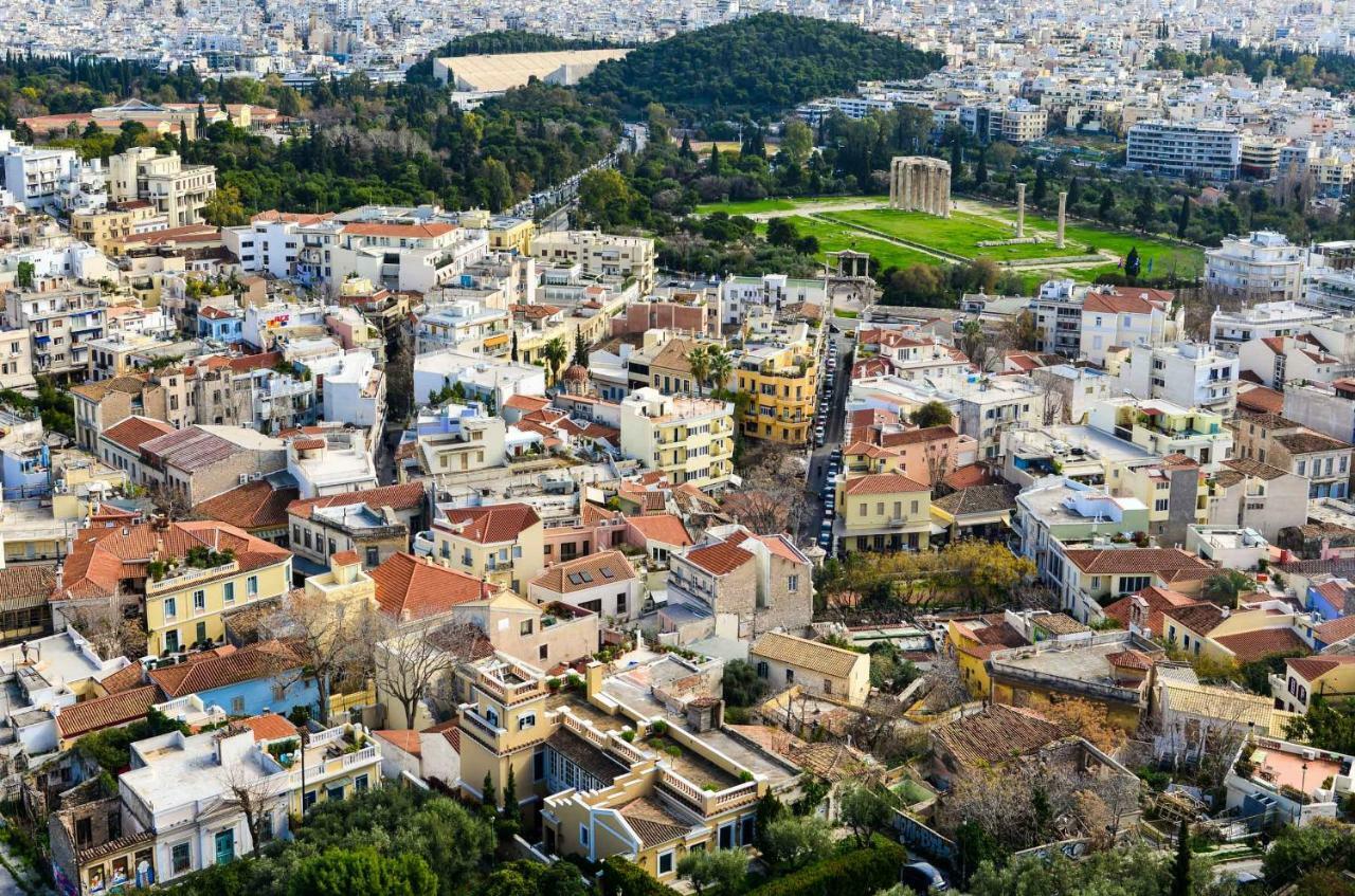Acropolis Area 5 Minutes To The Museum And Metro Lägenhet Aten Exteriör bild