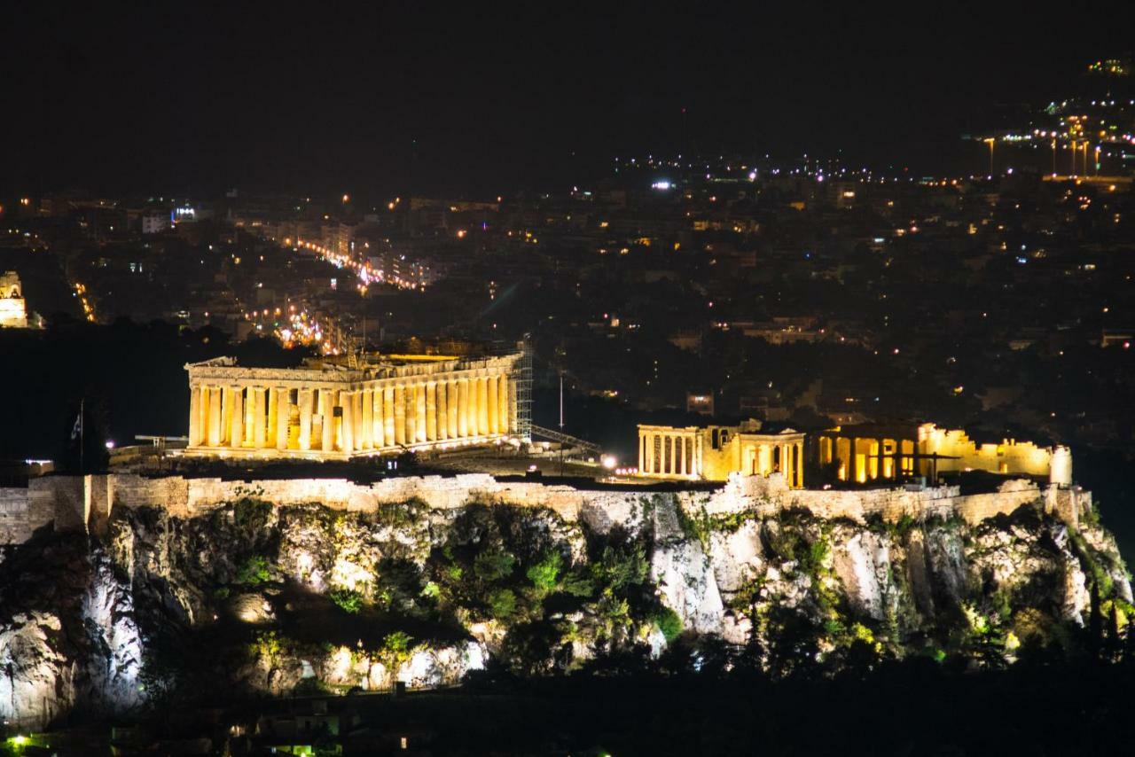 Acropolis Area 5 Minutes To The Museum And Metro Lägenhet Aten Exteriör bild